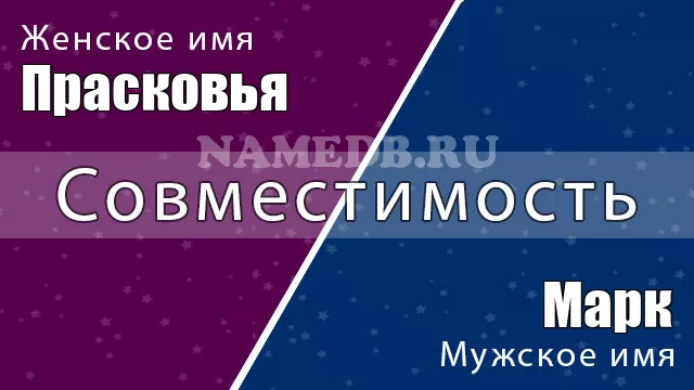 Совместимость имён Марк и Прасковья