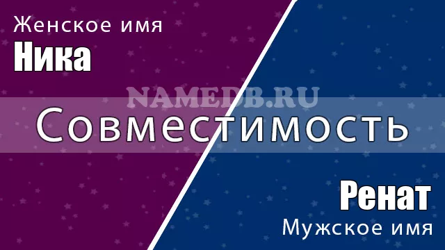 Совместимость имён Ника и Ренат