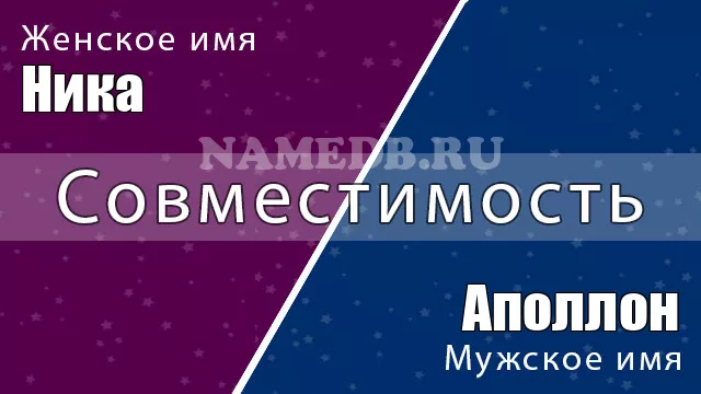 Совместимость имён Ника и Аполлон