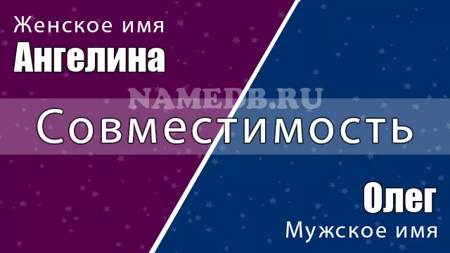 Совместимость имён Ангелина и Олег